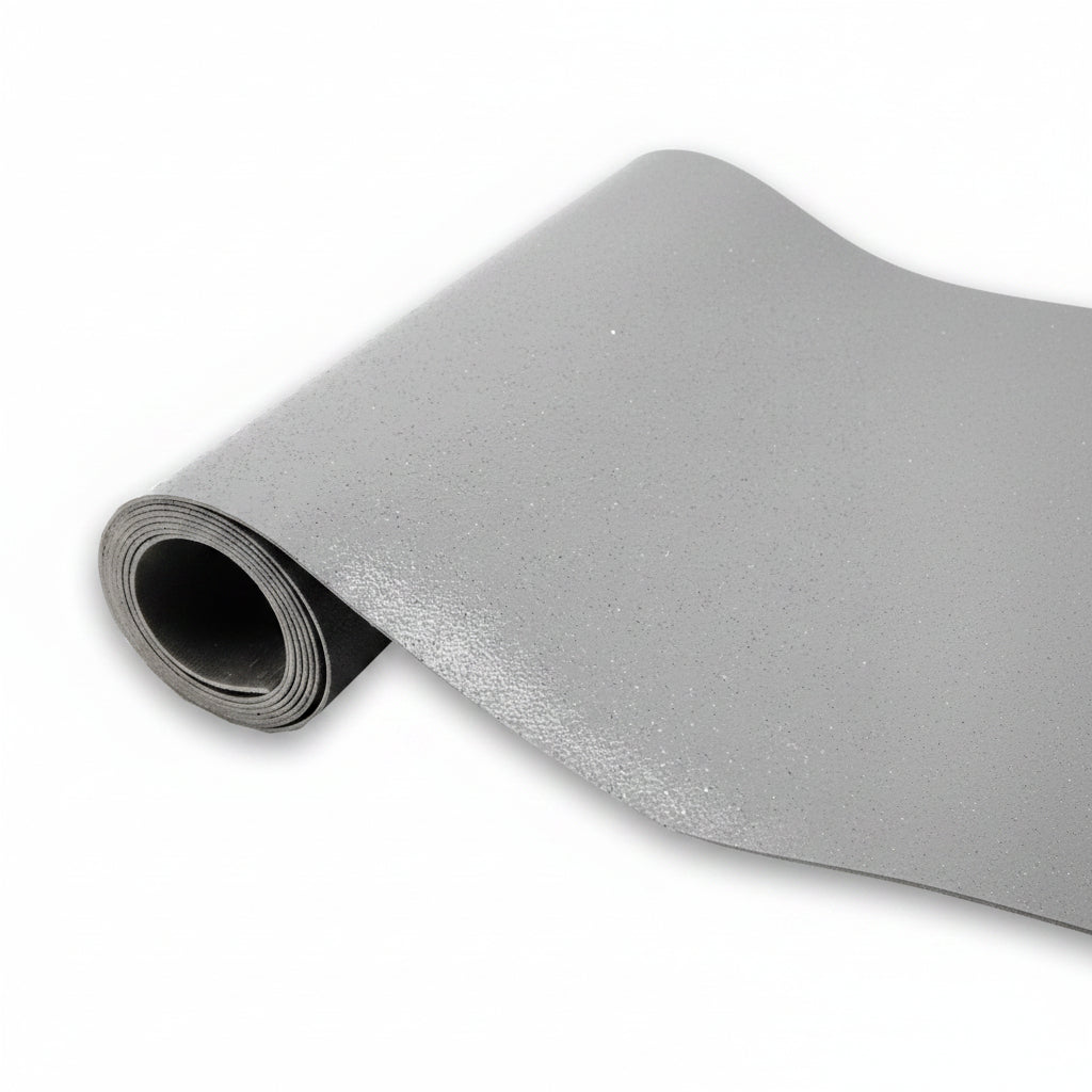Πλαστικό Δάπεδο Αντιολισθηρό 1.5mm SPARKLE GREY 2mtr