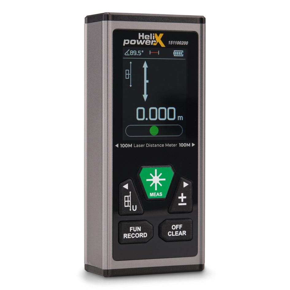 HelixPower DUALSABER Green Μετρητής Αποστάσεων Laser Διπλής Δέσμης 100mtr-200mtr