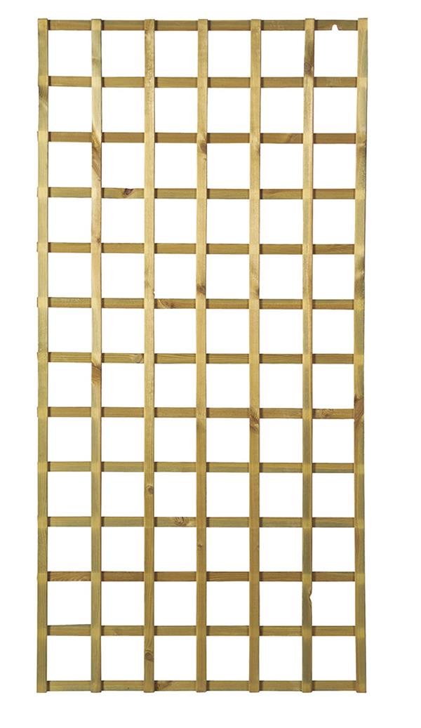 Καφασωτό Ξύλινο Καρέ 0092 ΚΑΡΕ 12x12  Π90xΥ180cm