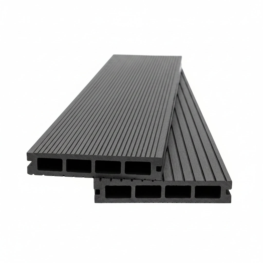 WPC Συνθετικό Δάπεδο DECK 50 Dark Grey 25mm x 145mm x 3600mm
