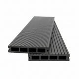 WPC Συνθετικό Δάπεδο DECK 50 Dark Grey 25mm x 145mm x 3600mm