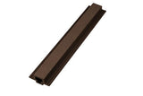 Πηχάκι Μονό Ένωσης Για 3D Wall Panel 8530 ΚΑΦΕ ΣΚΟΥΡΟ 54x25mm 2.9mtr