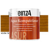 einzA Aqua-Kompaktlasur Βερνίκι Εμποτισμού Προστασίας Ξύλου Νερού ΔΡΥΣ ΑΝΟΙΚΤΗ (EICHE HELL)