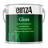 einzA Gloss Hochglanzlack Ρεπολίνη Πολυουρεθάνης Διαλύτου Γυαλιστερή ΛΕΥΚΗ