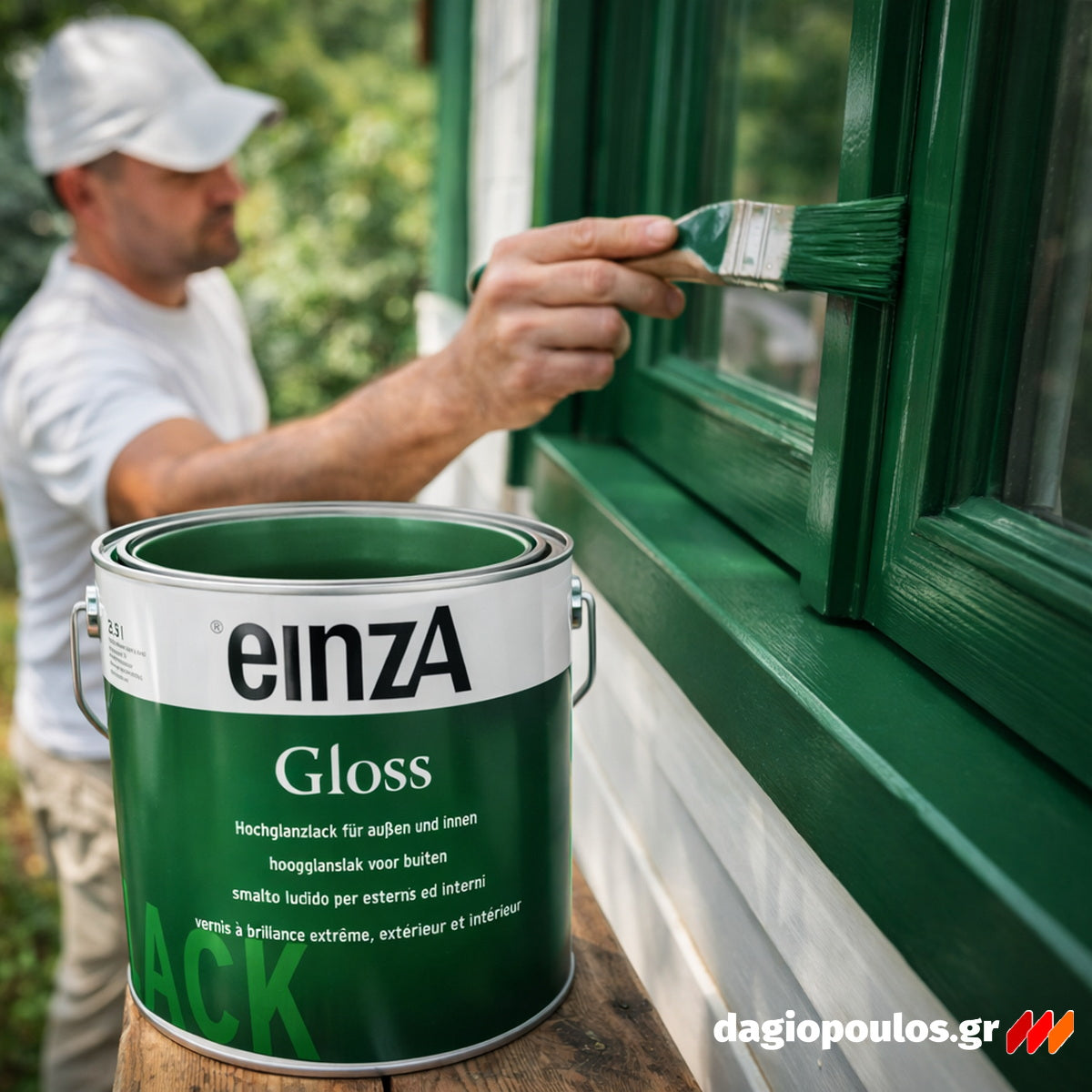 einzA Gloss Hochglanzlack Ρεπολίνη Πολυουρεθάνης Διαλύτου Γυαλιστερή ΔΙΑΦΟΡΕΣ ΑΠΟΧΡΩΣΕΙΣ