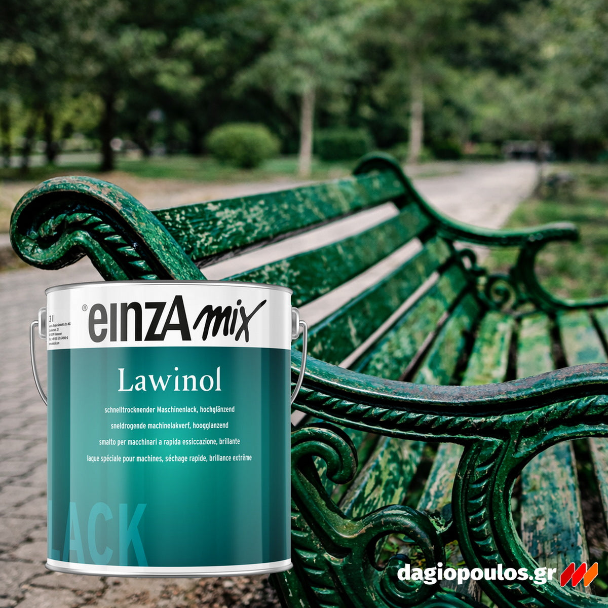 einzA Lawinol Hochglänzend Ντουκόχρωμα Μετάλλων Υψηλών Αντοχών Γυαλιστερό ΔΙΑΦΟΡΕΣ ΑΠΟΧΡΩΣΕΙΣ