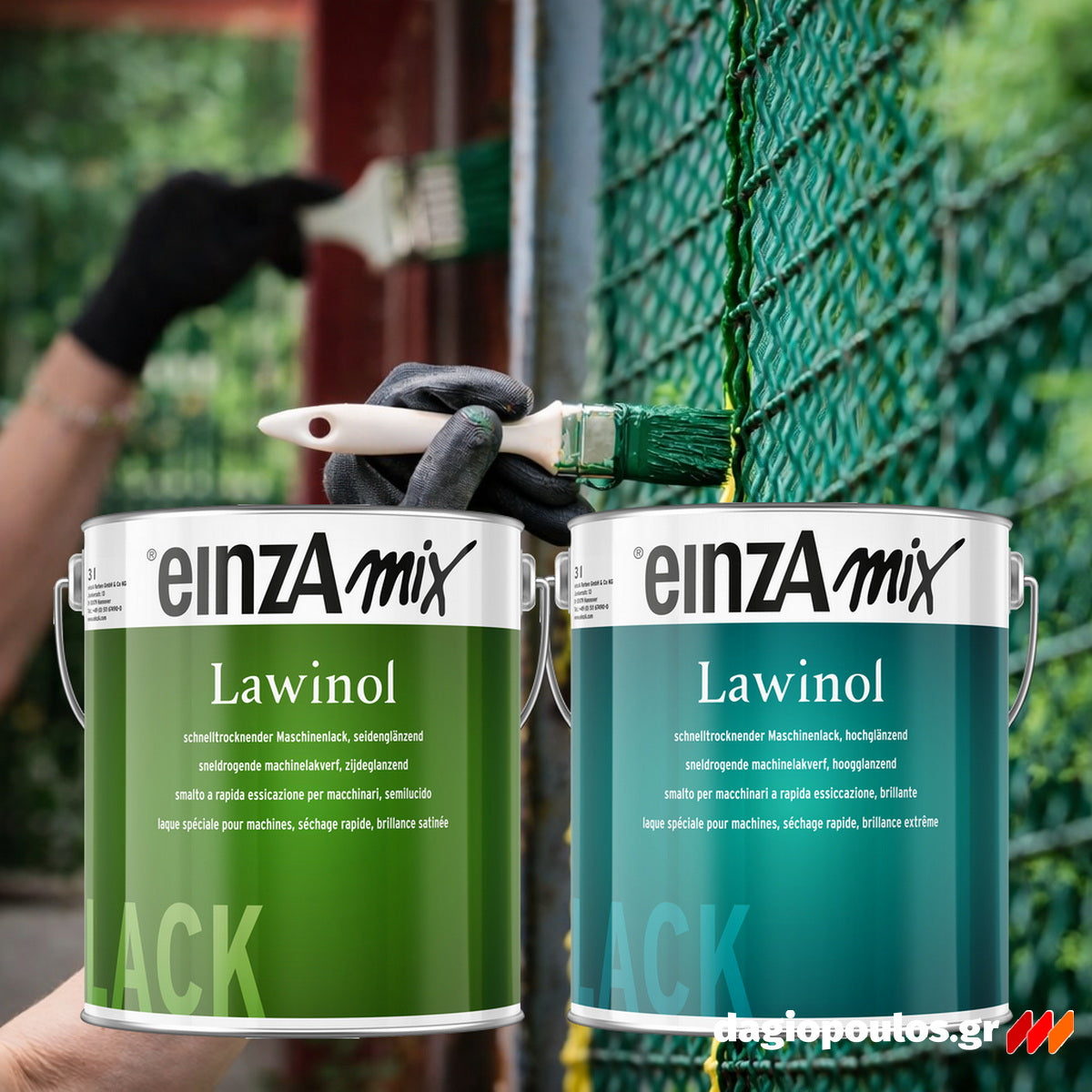 einzA Lawinol Hochglänzend Ντουκόχρωμα Μετάλλων Υψηλών Αντοχών Γυαλιστερό ΔΙΑΦΟΡΕΣ ΑΠΟΧΡΩΣΕΙΣ