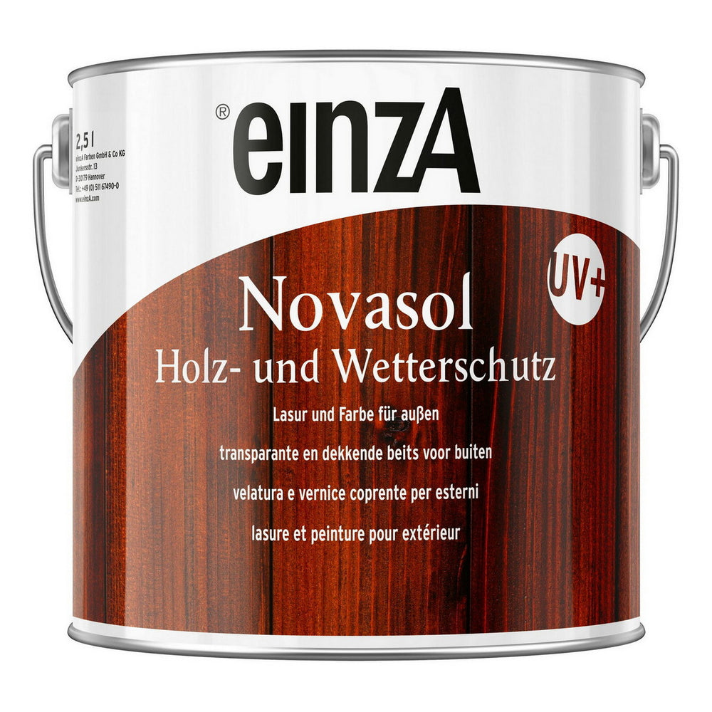 einzA Novasol Holz- und Wetterschutz Lasur Zeder Βερνίκι - Λάδι Gel Εμποτισμού Ξύλου ΚΕΔΡΟΣ