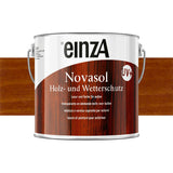 einzA Novasol Holz- und Wetterschutz Lasur Kastanie Βερνίκι - Λάδι Gel Εμποτισμού Ξύλου ΚΑΣΤΑΝΙΑ