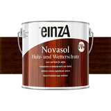 einzA Novasol Holz- und Wetterschutz Lasur Palisander Βερνίκι - Λάδι Gel Εμποτισμού Ξύλου ΠΑΛΙΣΑΝΔΡΟΣ