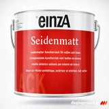 einzA Seidenmatt Buntlack Ρεπολίνη Πολυουρεθάνης Διαλυτικού Satin Ημιματ ΛΕΥΚΗ