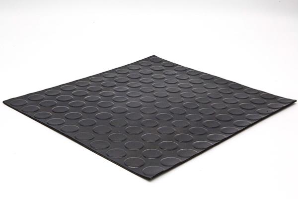 Δάπεδο Καουτσούκ 9004 Stud Τάπα 3mm 1.2mtr