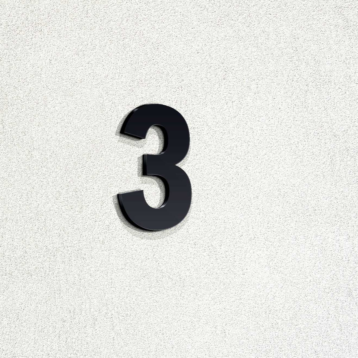 Aριθμός "3" Plexiglass