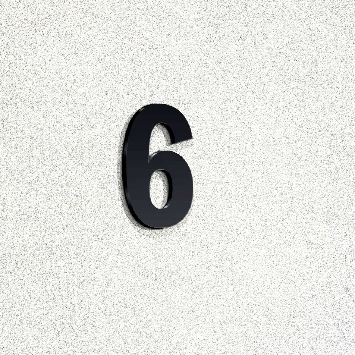 Aριθμός "6" Plexiglass
