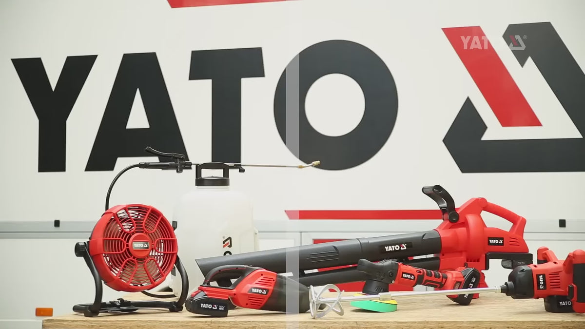 Yato YT-85175 Φυσητήρας Αναρροφητήρας Κήπου Μπαταρίας 36V (2x18V) Li-ion SOLO