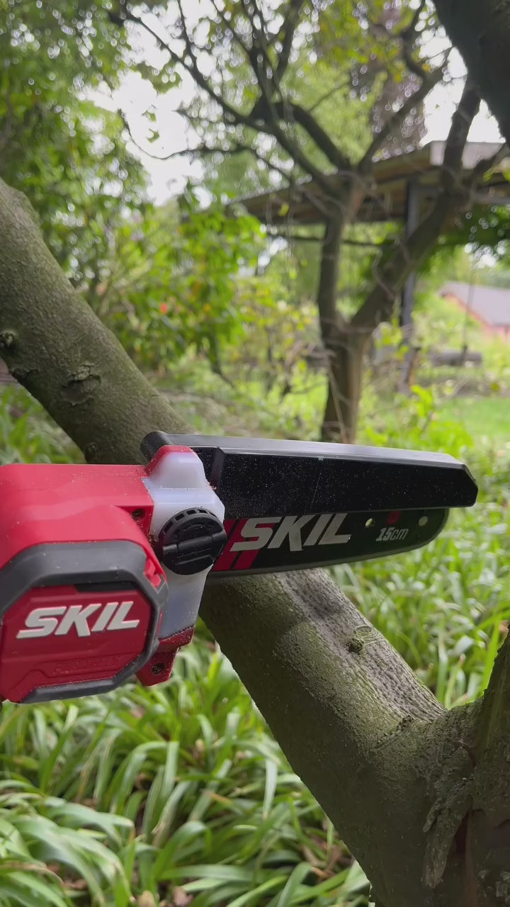 Skil 0512 CA-1 20V Max Brushless Αλυσοπρίονο Μπαταρίας Mini 15cm 18V Li-Ion Με 2 Μπαταρίες 2.0Ah + 2.5Ah