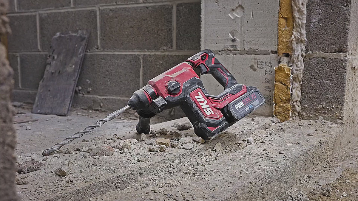 Skil 3851 CA 20V Max Brushless Περιστροφικό Πνευματικό Πιστολέτο SDS Plus 20V Li-Ion & 3111 AA Μπαταρία 4.0Ah Ταχυφορτιστής