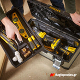 Stanley 1-95-620 Fatmax®Γκρι Μεταλλική Πλαστική Εργαλειοθήκη 26" 26Ltr