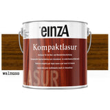 einzA Kompaktlasur Βερνίκι Εμποτισμού Προστασίας Ξύλου Διαλύτου ΚΑΡΥΔΙΑ (WALNUSS)