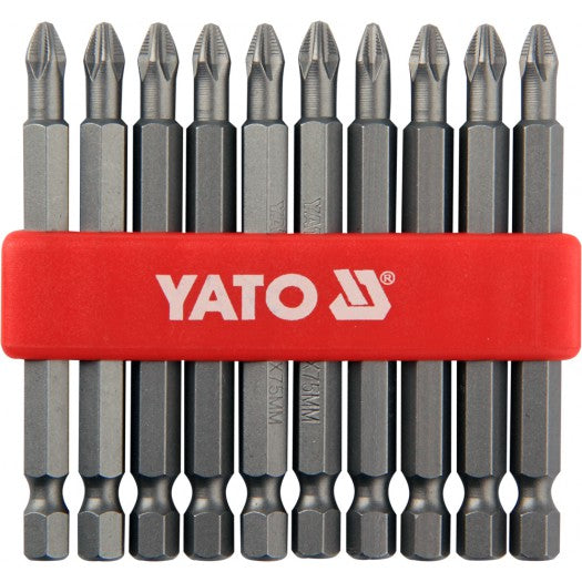 Yato YT-0480 Συλλογή Μύτες Ph.2 x 75mm S2 Σετ 10 Τεμ