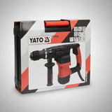 Yato YT-82123 SDS Plus Ηλεκτρικό Σκαπτικό Κρουστικό Πνευματικό Πιστολέτο 1100Watt 5.0J 8.0Kg Με Βαλίτσα
