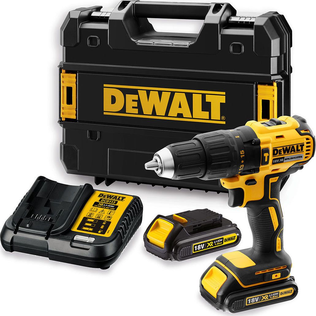 Dewalt DCD778S2T Κρουστικό Δραπανοκατσάβιδο Μπαταρίας 18V 2x1.5Ah | digiopoulos.com